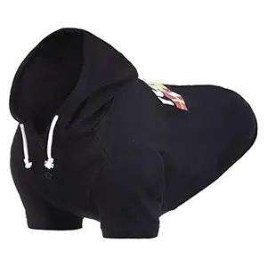 Dog Sweatshirt Sierra College Classic Warm Stylish Hooded Dog T-Shirt for Small, Medium and Large Breeds