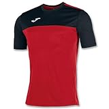 Equipacion deportiva Joma Winner Camisetas Equip. M/c, Hombre, Rojo-Negro, L