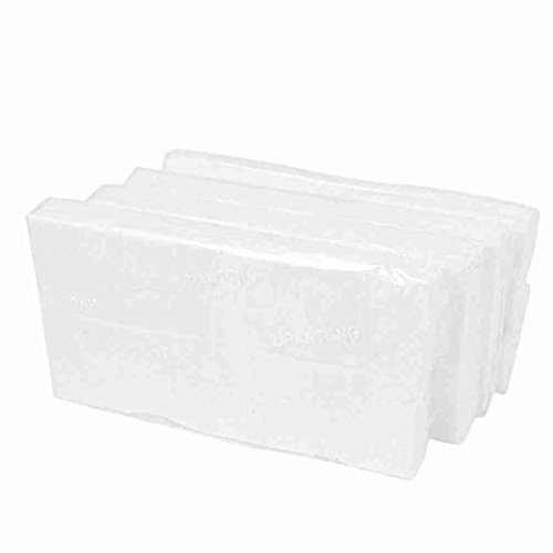 Move&Moving(TM) 4 Packs Car White Soft Rectangle Facial Sun Visor Tissue Napkin Refill
