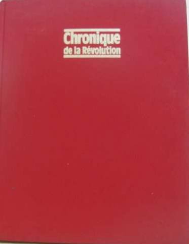 couverture de : Chronique de la r&eacute;volution