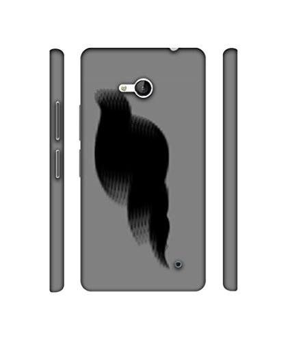 NattyCase Shadow Pattern Design 3D Printed Hard Back Case Cover for Microsoft Lumia 640