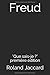 Produktbild Freud: "Que sais-je " première édition