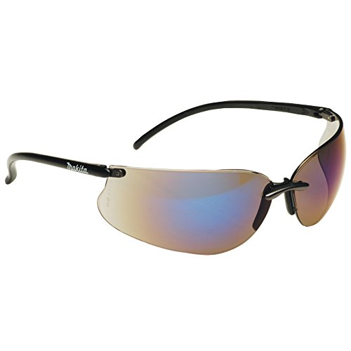 Makita P-66307 Design Sonnenbrille / Arbeitsschutzbrille, blau inklusiv Brillen – Etui und Putztuch - 2