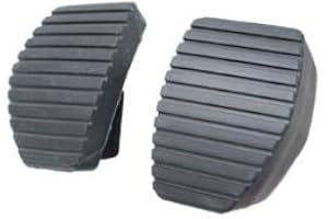 FEILIDAPARTS 2 Pcs Clutch & Brake Pedal Rubber compatible with Peugeot 207/307/308/407/508/1007