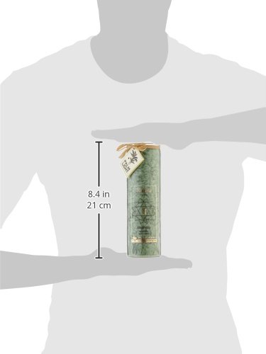 Palm Light 4041678000837 Kerze, Anahata-Chakra, circa 100 Stunden Brenndauer, 20 cm, grün - 3