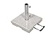 Produktbild 30 kg Doppler Granit Schirmständer mit Rollen und Trolleyfunktion
