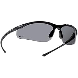 Bollé contpol uno tamaño polarizadas "Contorno" gafas de seguridad – Marrón