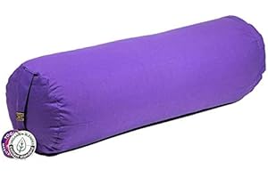 VWPEYY ManiBhadra Yoga Bolster Cilíndrico Violeta