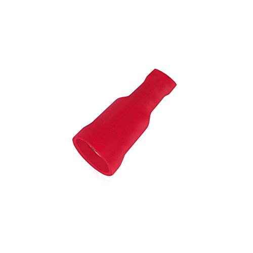 Crimpzange 0,5 – 6 mm² 100 ROT 100 BLAU 100 GELB Flachsteckhülsen isoliert 6,3 x 0,8 mm - 3