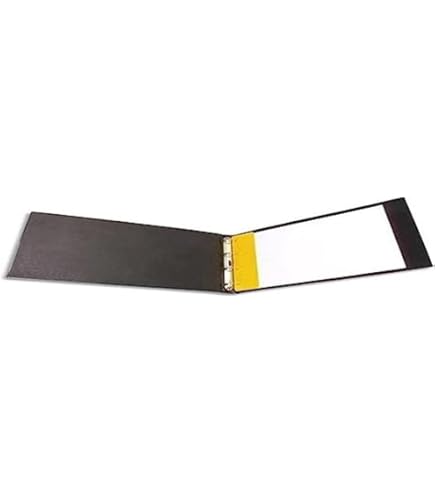 Exacompta Ringmap harde kaft PVC 4 ringen 30mm - A3 Horizontaal-Zwart
