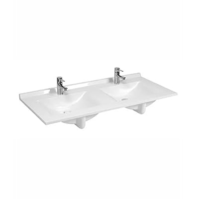 UneSalleDeBain Plan double vasque en résine ANDERNOS - 120 cm