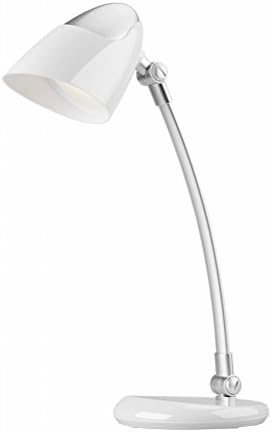 light Led Desk Lamp Learning Student Desk Bedroom Bedside Dormitory Bedroom Energy Saving Reading Lights,White