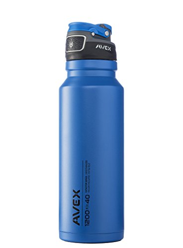 Avex Freeflow Edelstahl Autoseal Wasser Flasche