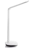 philips flexo print Brazo y cabeza flexible Philips Lever - Lámpara de escritorio, 5 W, luz blanca fría, color plata