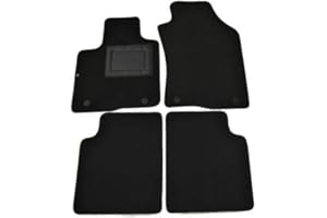 OFFICINE MILANO IL TUO STILE IN AUTO. TAPPETINI SU MISURA LANCIA YPSILON 11> (NERO STANDARD)