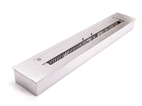 PURLINE F9690 - Bloque de combustión 90 cm, 6,5 L para chimenea de leña o chimenea empotrada