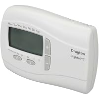 Drayton 123042 Digistat +3RF u0026 Receiver, White : Amazon.co.uk: DIY u0026 Tools