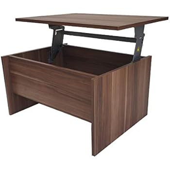 Mobel Sd Couchtisch Wohnzimmertisch Hohenverstellbar James Klein Nussbaum Amazon De Kuche Haushalt