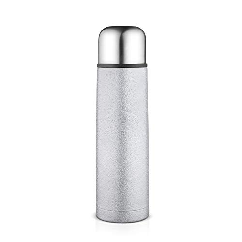 Ideale Flamingo Stainless Steel Vacuum Insulated Bottle Texture White-750ml