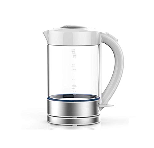 AA-SS Bouilloire lectrique en Verre LED avec Utilisation de Bureau Portable
