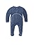 Steiff Unisex Baby Strampler Nicky Crew Neck Long Sleeve Footies, Blue (infinity Blue Blue 3210), 3-6 Months (Manufacturer size: 68)