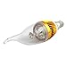 Produktbild SODIAL(R) 6 Stueck E14 3W LED-Kerzenlampen, 270 LM (gleich 25W Gluehlampen), 2800K ~ 3000K, warmweisses Licht, AC 220 ~ 240V, golden