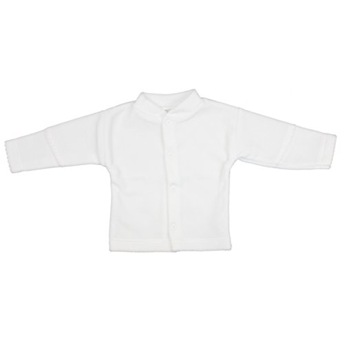 Baby Taufanzug 3-tlg. Set Strampler Jäckchen Mütze Nicki Taufkleidung Junge Taufkleider Mädchen - 5