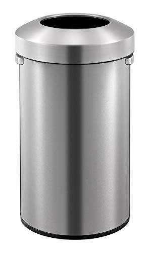 EKO VB 905590 Urban Bin 90L INOX Mat, Acier Inoxydable, 41,6 x 44,8 x 75 cm