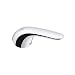 Produktbild hansgrohe HG Griff Focus E Spültischmischer chrom beschriftet