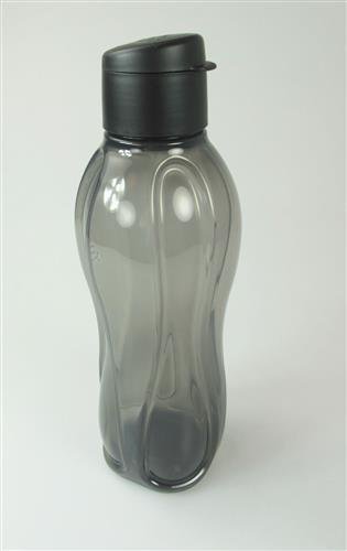 TUPPERWARE To Go Eco 1,0L schwarz C138 Trinkflasche EcoEasy Flasche Ökoflasche - 6