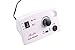Belle White Nails Beauty Tools Electric Nail Art Drill File Machine with 6 Bits for Manicure Pedicure 220V 15W UK Plug