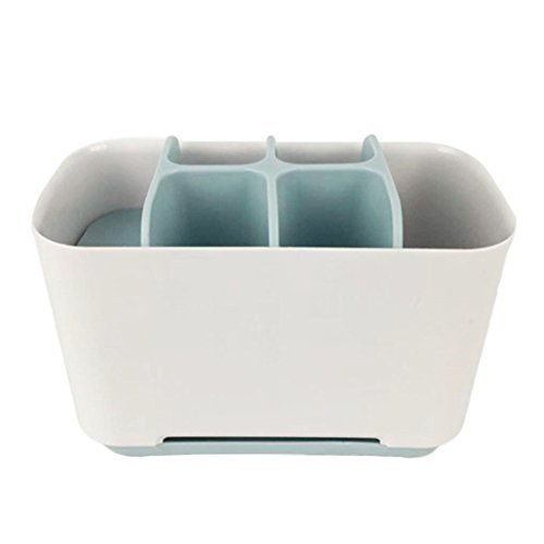 Preisvergleich Produktbild outgeek Zahnbürstenhalter Zahnbürste Organizer Anti Slip Badezimmer Zahnpasta Halter Zahnbürste Lagerung Inhaber