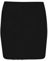 Women's Plain Bodycon Stretch Mini Office Pencil Skirt