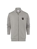 fc bayern münchen sweatjacke Graue Sweatjacke in normaler, hüftlanger Passform