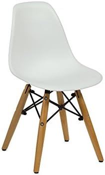 Children's Chair ABS White and Beech Style eames