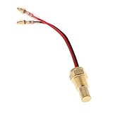 Voltaje de trabajo: 12V-24V MagiDeal 1 Pieza de Enchufe Digital de Cabeza de Sensor de Temperatura de Agua de Camión Coche 12v-24v - 10mm