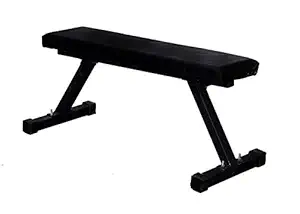Body Maxx Delux Model Heavy Duty Flat Bench Press For Home Gym Exercises