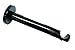 Produktbild Gardinia 31032 Spezialträger für Gardinenstangen drehbar, Serie Chicago, Durchmesser 20 mm, schwarz