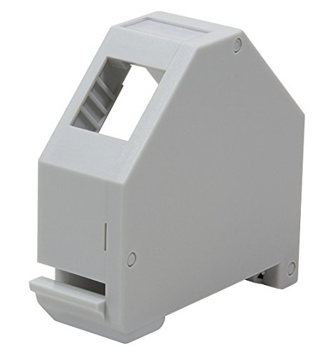 Preisvergleich Produktbild LogiLink Professional MP0053 Hutschienen-Adapter lichtgrau