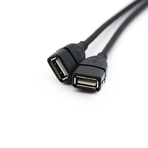 10 Pin Mainboard Header Buchse auf Dual USB 2.0 Buchse Adapter Kabel - 2