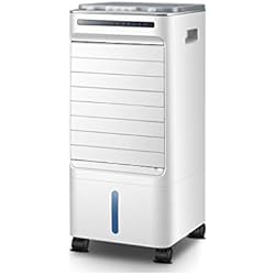 Climatiseur portable, Mobile Climatisation Ventilateur Ménage Petit Refroidisseur D'air Réfrigérateur Dortoir Ventilateur De Refroidissement Humidification Petit Climatiseur