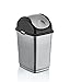 Produktbild 2,6 Liter klein Slim Trash Can (grau und schwarz)