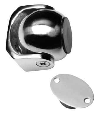 Preisvergleich Produktbild Magnet Türhalter, Edelstahl, 34x34mm