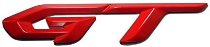 Detailpart Gt 3d Rode Red Type Emblem Sticker for All Car