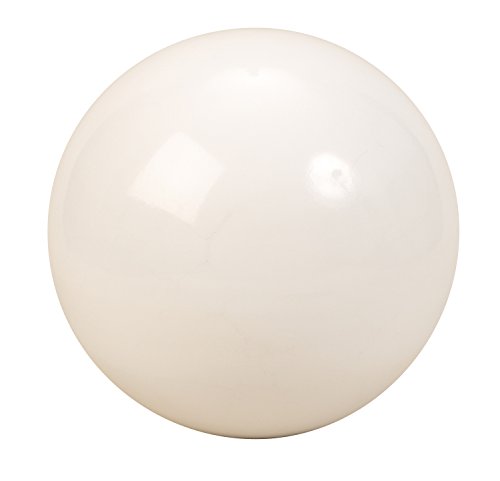 Moderne Deko Kugel Gartendeko Gartenkugel aus Edelstahl in weiss Durchmesser 25 cm