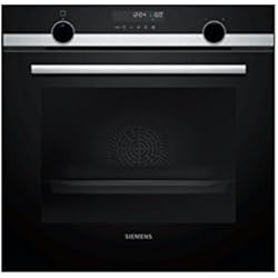 Siemens iQ500 HB578A0S0 four Four électrique 71 L Noir, Acier inoxydable A - Fours (Moyenne, Four électrique, 71 L, 71 L, 3600 W, 30-275 °C)