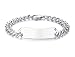 Produktbild Gratis engraving-unisex Edelstahl Panzerkette blanko ID Armbänder für Anpassen