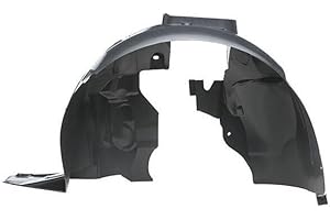 REPIAUTO Pare-boue d'aile avant gauche compatible avec Peugeot Partner 2008-2018