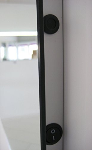 Badspiegel mit Hi-Power LED Beleuchtung ambilight, Sensor und Heizfolie 100×60 cm (100) - 3