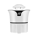 ★ Flujo de aire de vórtice para una succión fuerte: el ventilador agita el aire circundante para formar un vórtice, de modo que los mosquitos que están acostumbrados a volar con el flujo de aire vienen con el viento. Cuando el mosquito se acerque al túnel de viento, será atrapado en la trampa de mosquitos del fondo por el vórtice fuerte.